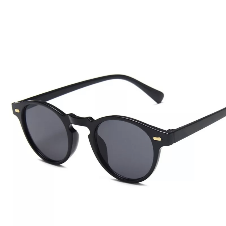 Óculos De Sol Clássicos Oval Unissex Transparente Pequeno Para Masculino E Mulheres 28079