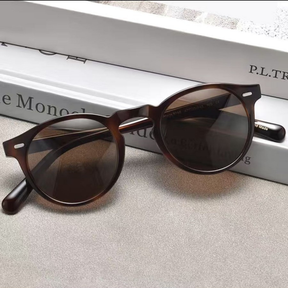 Óculos De Sol Clássicos Oval Unissex Transparente Pequeno Para Masculino E Mulheres 28079