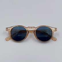 Óculos De Sol Clássicos Oval Unissex Transparente Pequeno Para Masculino E Mulheres 28079