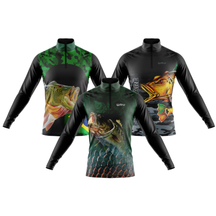 Kit 3 Camisas Masculino de Pesca Manga Longa com Proteção Solar UV Confortável