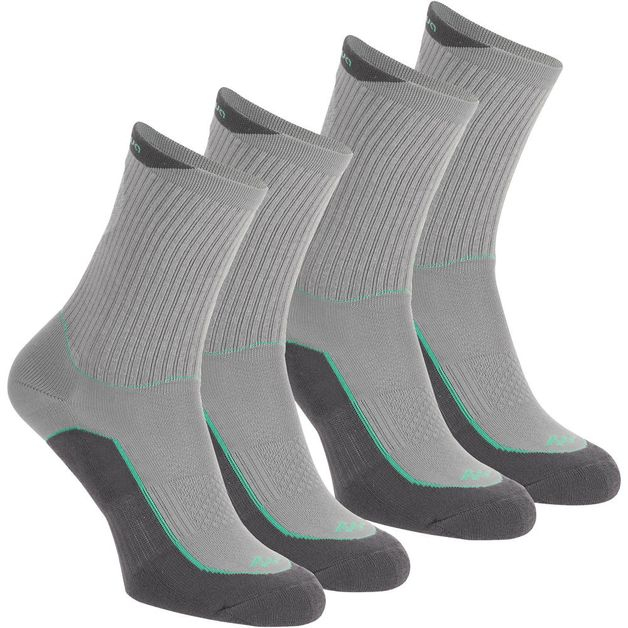 Meias De Trilha Arpenaz 100 Quechua Cano Alto 2 Pares