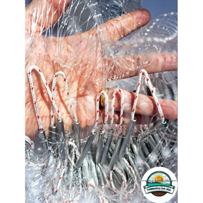 Tarrafa Camarão Lambari Piaba16 Metros Malha1.2 Altura 2.40 Fio 0.25