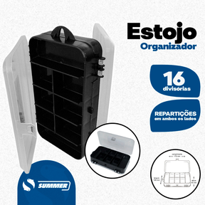 Kit Pesca Esportiva Chumbada Anzol Giradores e Boias Sino e Linha