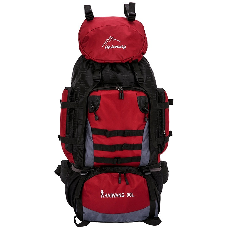 Mochila 90Litro Grande Camping Reforçada Impermeável Cargueira Trilha Viagem