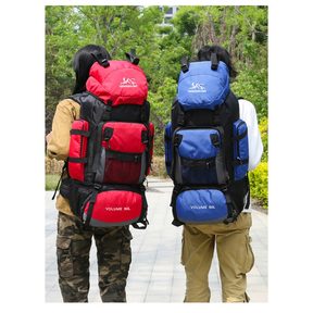 Mochila 90Litro Grande Camping Reforçada Impermeável Cargueira Trilha Viagem