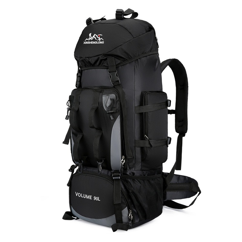 Mochila 90Litro Grande Camping Reforçada Impermeável Cargueira Trilha Viagem