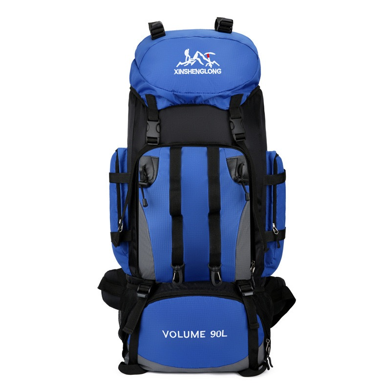 Mochila 90Litro Grande Camping Reforçada Impermeável Cargueira Trilha Viagem