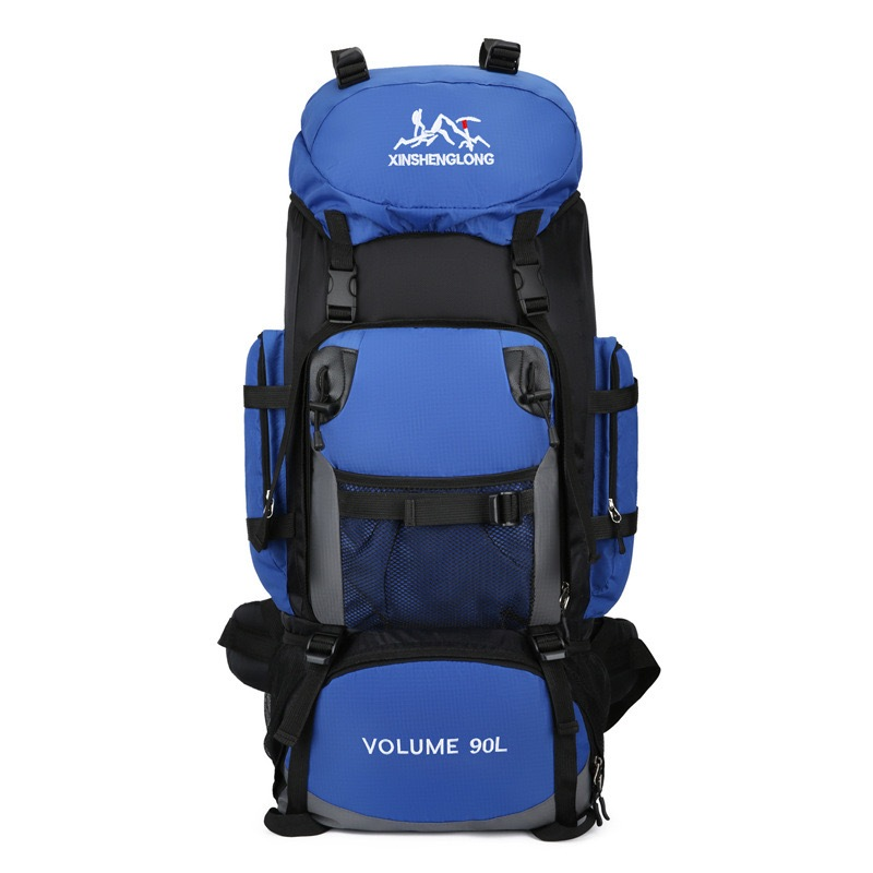 Mochila 90Litro Grande Camping Reforçada Impermeável Cargueira Trilha Viagem