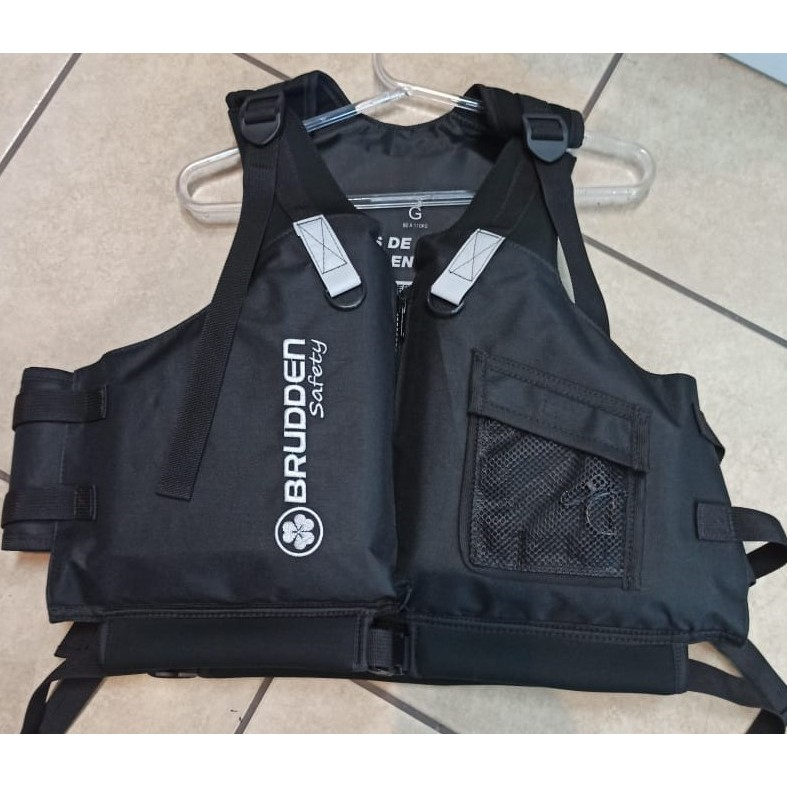 Colete Flutuação Salva Vidas Brudden Náutica Tamanho G para caiaque canoas varias cores