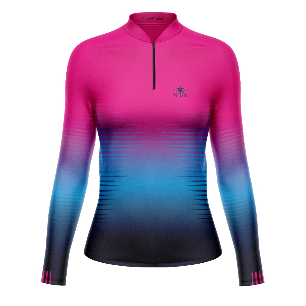 Camisa Pesca Blusa Pescaria Feminina Capitão Arraia Vários Modelos Proteção Uv50