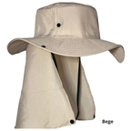 Chapéu Pescador Australiano Boné Pesca Proteção Pescoço Sol Chapéu Pescador
