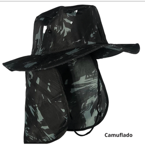 Chapéu Pescador Australiano Boné Pesca Proteção Pescoço Sol Chapéu Pescador