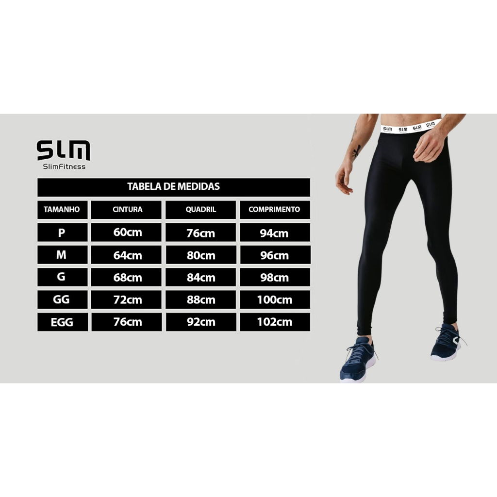 Calça Legging Masculina Esportiva Confort