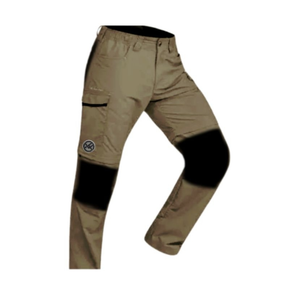 Calça bermuda masculina com Cordura Trail Light Trekking Bege