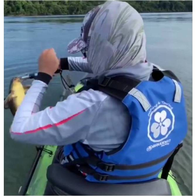 Colete Flutuação Salva Vidas Brudden Náutica Tamanho G para caiaque canoas varias cores