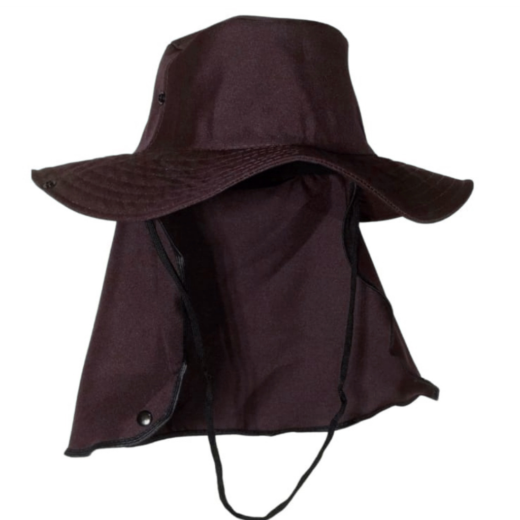 Chapéu Pescador Australiano Boné Pesca Proteção Pescoço Sol Chapéu Pescador Camping Australiano Proteção Nuca Pescoço