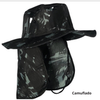 Chapéu Pescador Australiano Boné Pesca Proteção Pescoço Sol Chapéu Pescador