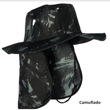 Chapéu Pescador Australiano Boné Pesca Proteção Pescoço Sol Chapéu Pescador