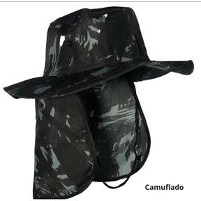 Chapéu Pescador Australiano Boné Pesca Proteção Pescoço Sol Chapéu Pescador