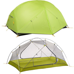 Barraca Camping Ultralight 2p Silicone 20d 6000mm Profissional à prova de chuva