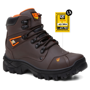 Bota Catpriime Biqueira Pvc Segurança Com C.a Envio Imediato