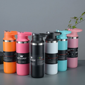 Garrafa Térmica 450ml Alta Qualidade De Aço Inox Pronta entrega