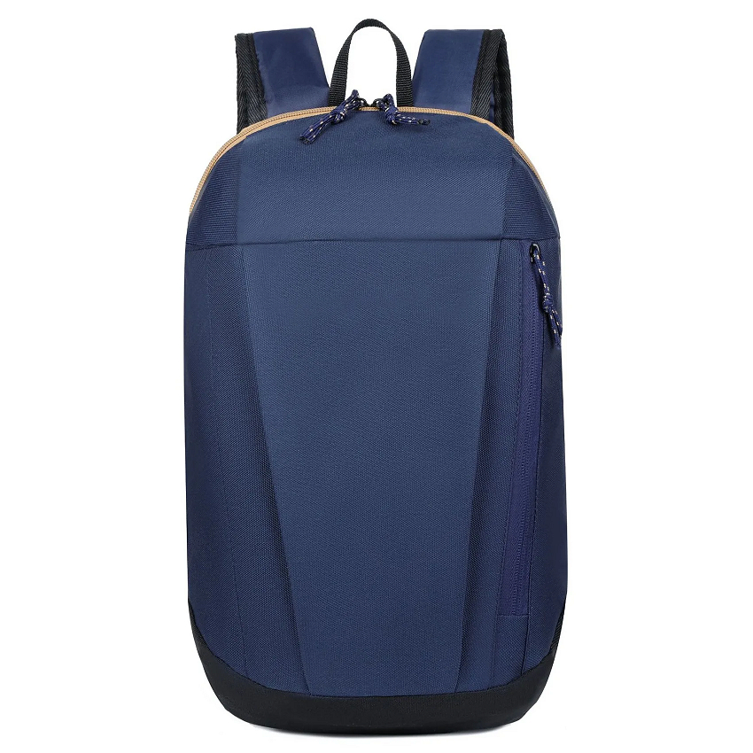 Mochila de Trilha 10L Impermeável PatchWork Camping Viagem - Laranja Vibrante com Vermelho