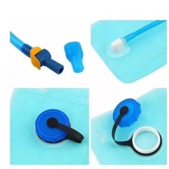 Mochila Hidratação Impermeável Refil 2l de Bike Sports E Refil de Água