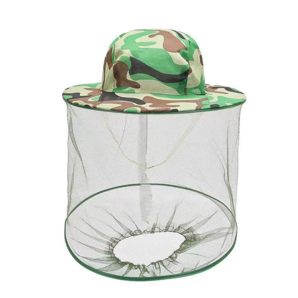 Chapéu De Pescaria De Abelha Camuflagem Para Pesca Anti Pernilongo