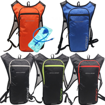 Mochila Hidratação Impermeável Refil 2l de Bike Sports E Refil de Água