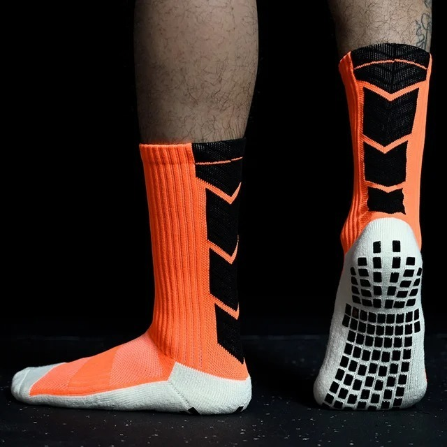 Novas Meias Esportivas Antiderrapantes De Futebol De Montanhismo De Yoga Interior E Exterior ( seta baxio)