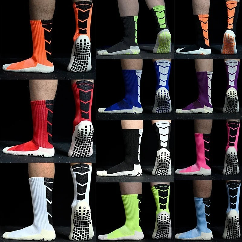 Novas Meias Esportivas Antiderrapantes De Futebol De Montanhismo De Yoga Interior E Exterior ( seta baxio)