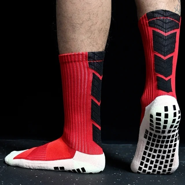Novas Meias Esportivas Antiderrapantes De Futebol De Montanhismo De Yoga Interior E Exterior ( seta baxio)