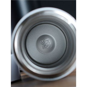 Garrafa Térmica Inox 500 Ml Com Medidor De Temperatura Ideal Para Viagens Escritório