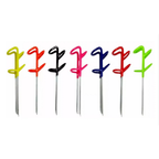Suporte Para Vara de Pesca Emborrachado PiraTamba TambaPira P/ Pesqueiro Super Reforçado 36x10x06cm Diversas Cores Aço 1020 Suporte de Vara de Pesca