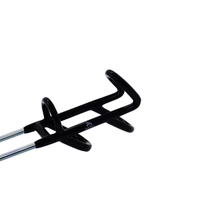 Suporte Para Vara de Pesca Emborrachado PiraTamba TambaPira P/ Pesqueiro Super Reforçado 36x10x06cm Diversas Cores Aço 1020 Suporte de Vara de Pesca