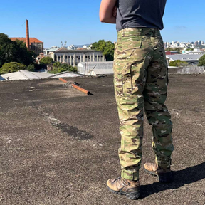 Calça Tática Masculina Militar Cargo Camuflado Multicam trilha Hiking Acampamento Pesca Farda Roupa