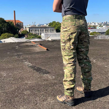 Calça Tática Masculina Militar Cargo Camuflado Multicam trilha Hiking Acampamento Pesca Farda Roupa