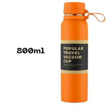 Garrafa Térmica 800ml em Aço Inoxidavel Modelo Travel à Vácuo Esportes Quente & Frio