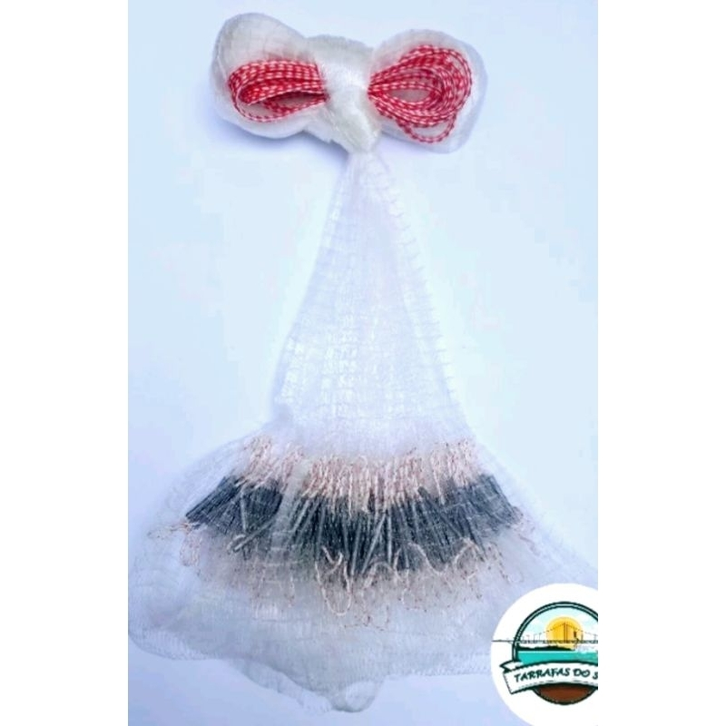 Tarrafa Camarão Lambari Piaba16 Metros Malha1.2 Altura 2.40 Fio 0.25