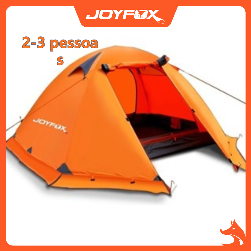 Barraca Camping 4 Pessoas 3500mm Impermeavel Profissional JOYFOX Tenda de trekking de montanha