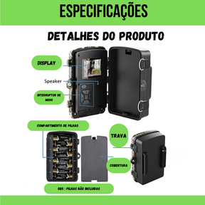 Câmera De Caça Visão Noturna, Observação, Hc801a A Melhor Envio Imediato