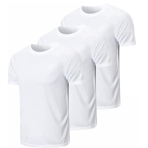 Kit 3 Camisetas Masculinas Dry Fit Academia Poliéster Premium Proteção UV