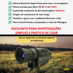 Câmera Monóculo Profissional de Caça Infravermelho Com Zoom Óptico e Digital 128gb NV1000