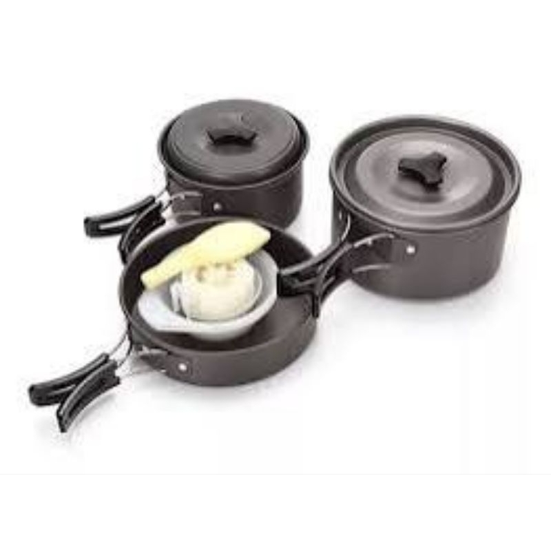 conjunto de panelas outdoor 10 peças