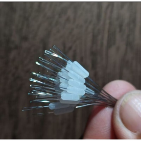 Stoper de pesca, silicone de pesca com até 100 unidades/Tamanho M