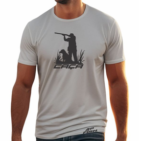 Camiseta personalizada Caça Caçador Manejo algodão