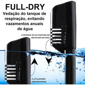 Máscara de Mergulho Snorkel Full Face Suporte Gopro Câmera