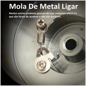 vara de pesca Joyfox Kit Vara Molinete1,8m + Carretel Molinete Dc7000 12+1 Rolamentos