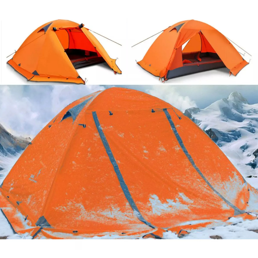 Barraca Camping 4 Pessoas 3500mm Impermeavel Profissional JOYFOX Tenda de trekking de montanha